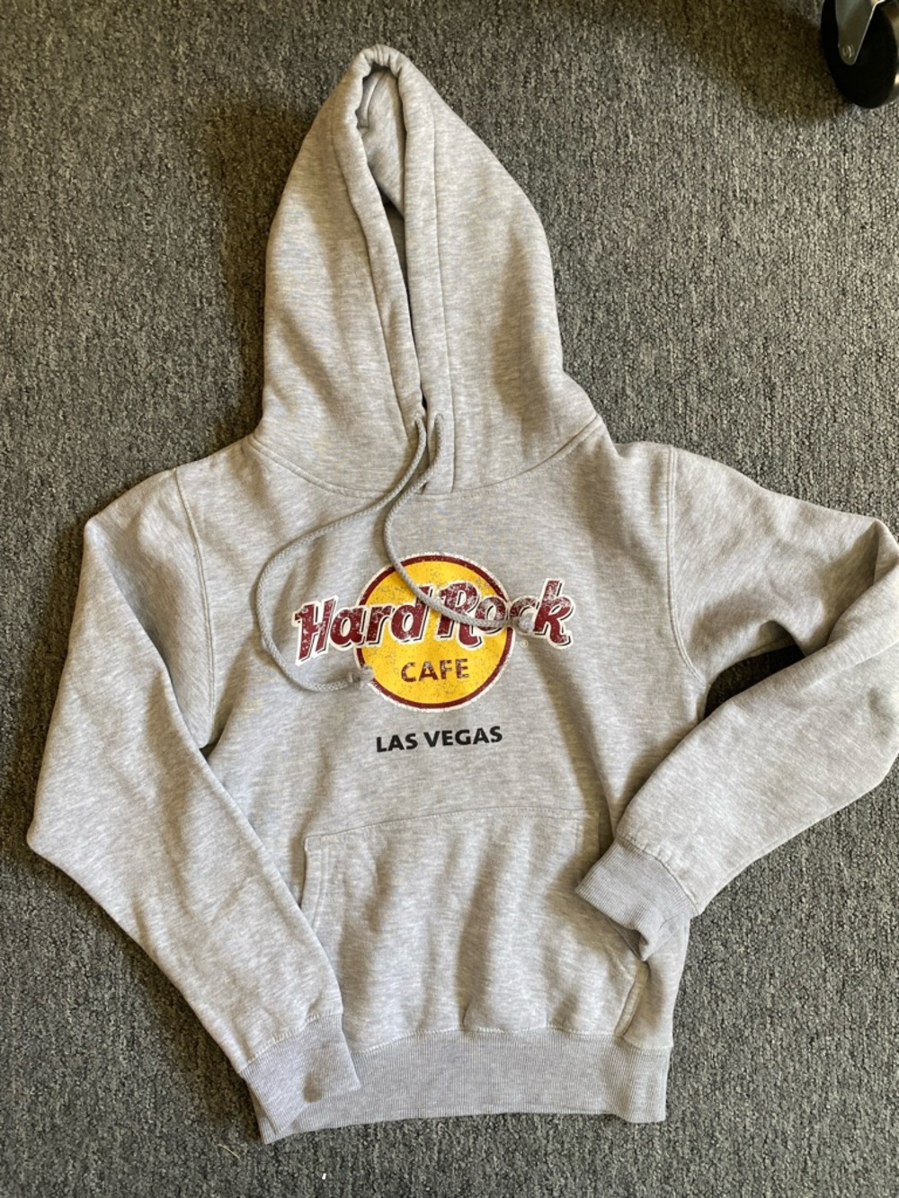 Hard Rock Cafe Las Vegas Gray Hoodie